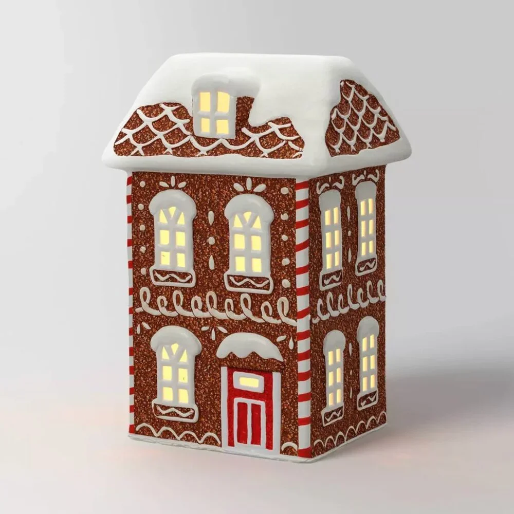 TARGET WONDERSHOP CHRISTMAS GINGERBREAD TOWNHOUSE DECOR